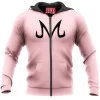 Anime Zip-Hoodie, Dragon Ball Zip-Hoodie, Majin Buu Zip-Hoodie