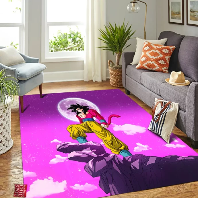 Dragon Ball Z Super Saiyan Son Goku Rectangle Rug