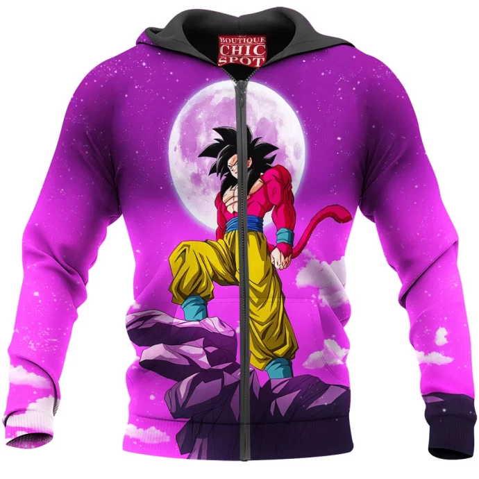 Dragon Ball Z Super Saiyan Son Goku Zip Hoodie