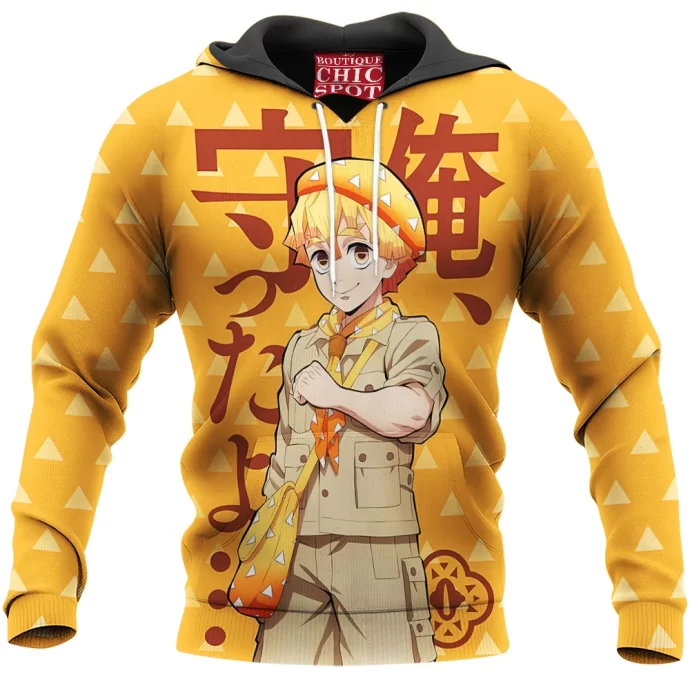 Demon Slayers Zenitsu Agatsuma Hoodie