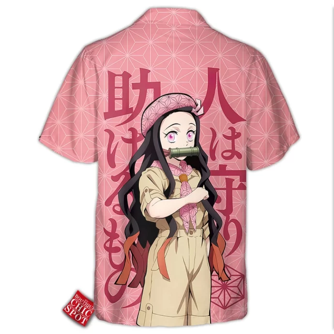 Demon Slayers Nezuko Kamado Hawaiian Shirt