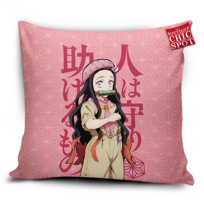 Demon Slayers Nezuko Kamado Pillow Cover