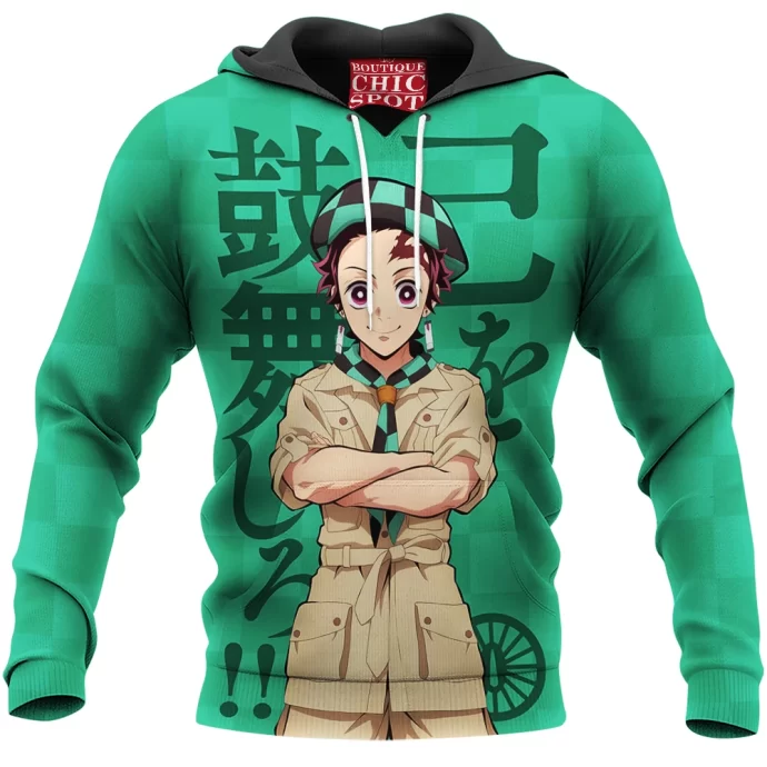 Demon Slayers Tanjiro Kamado Hoodie