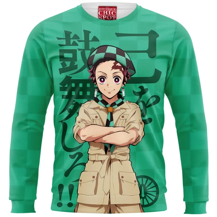 Demon Slayers Tanjiro Kamado Sweatshirt Caro