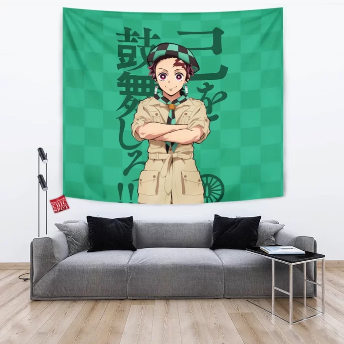 Demon Slayers Tanjiro Kamado Tapestry