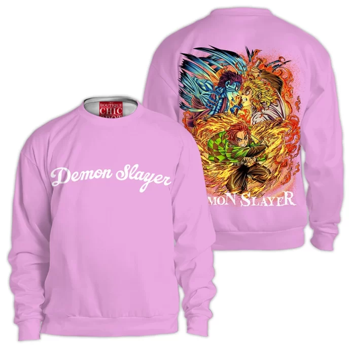 Demon Slayers Kyojuro Rengoku x Akaza Sweatshirt