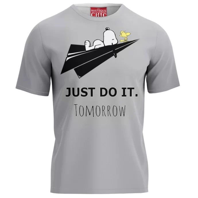 Snoopy Just Do It T Shirt