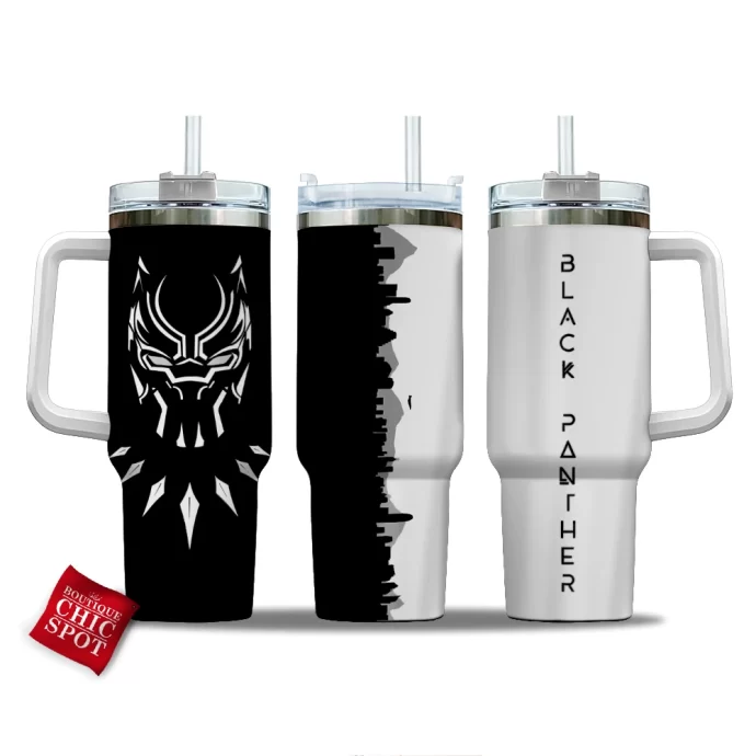 Black panther Curved Tumbler