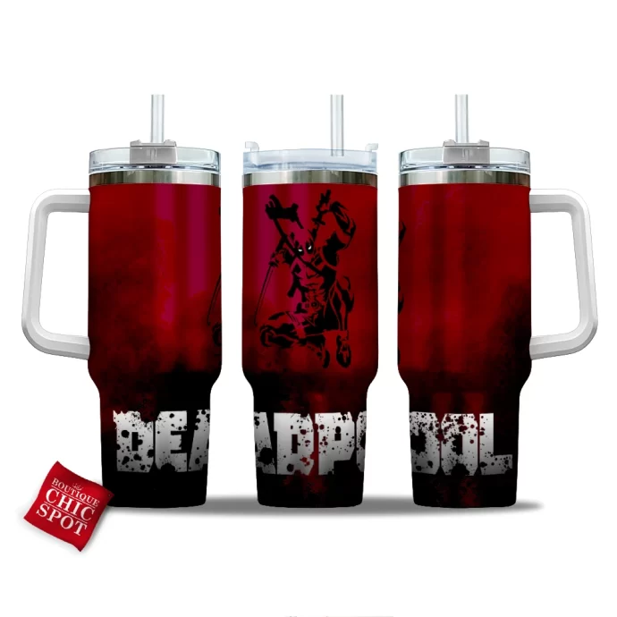 Deadpool Curved Tumbler