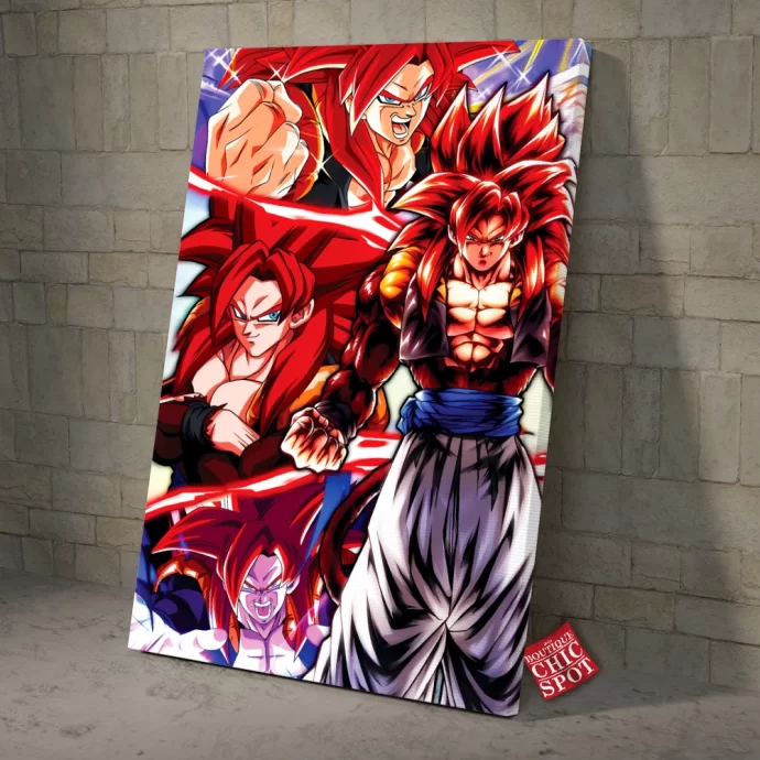 Dragon Ball Gogeta Canvas Wall Art