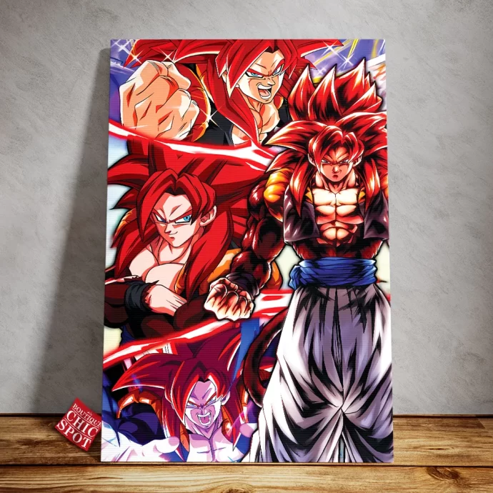 Dragon Ball Gogeta Canvas Wall Art