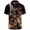 Comic Polo Shirt, Predator Polo Shirt, Wolverine Polo Shirt