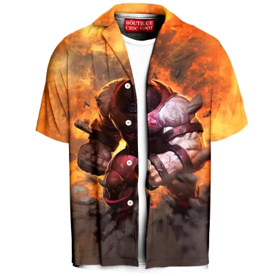 Comic Hawaiian-Shirt, Juggernaut Hawaiian-Shirt, X-men Hawaiian-Shirt