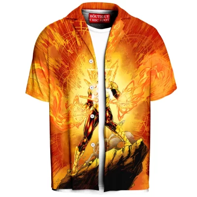 Comic Hawaiian-Shirt, Firestorm Hawaiian-Shirt