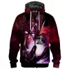 Comic Zip-Fleece-Hoodie, Galactus Zip-Fleece-Hoodie, Silver Surfer Zip-Fleece-Hoodie