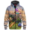 Aladdin Zip-Fleece-Hoodie, Animation Zip-Fleece-Hoodie, Disney Zip-Fleece-Hoodie