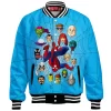 Comic Baseball-Jacket, Spider-man Baseball-Jacket