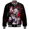 Art the Clown Baseball-Jacket, Horror Baseball-Jacket, Terrifier Baseball-Jacket