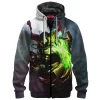 Comic Zip-Fleece-Hoodie, Spawn Zip-Fleece-Hoodie