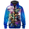 Comic Zip-Fleece-Hoodie, Guardians of The Galaxy Zip-Fleece-Hoodie