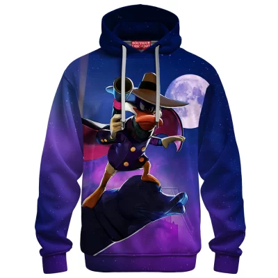 Comic Hoodie, Darkwing Duck Hoodie, Disney Hoodie