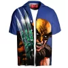 Comic Hawaiian-Shirt, Hulk Hawaiian-Shirt, Wolverine Hawaiian-Shirt