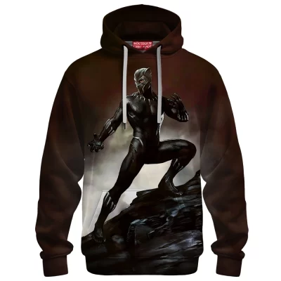 Black Panther Hoodie, Comic Hoodie
