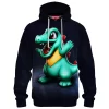 Anime Hoodie, Pokemon Hoodie, Totodile Hoodie