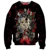 Horror Zip Sweatshirt, Jason Voorhees Zip Sweatshirt, Friday The 13th Zip Sweatshirt
