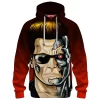 Sci-Fi Hoodie, T-800 Hoodie, The Terminator Hoodie