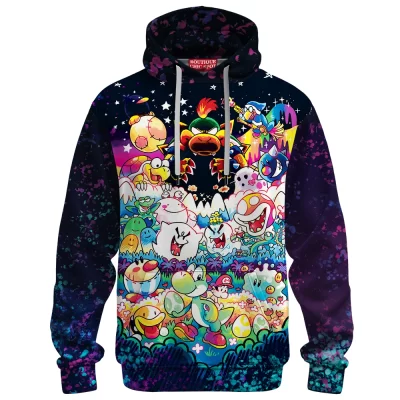 Bigger Boo Hoodie, Bowser Hoodie, Game Hoodie, Mario Hoodie, Yoshi Hoodie