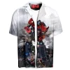 Optimus Prime Hawaiian-Shirt, Sci-Fi Hawaiian-Shirt, Transformers Hawaiian-Shirt