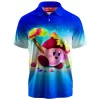 Game Polo Shirt, Kirby Polo Shirt