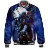 Comic Baseball-Jacket, Spider-man Baseball-Jacket, Venom Baseball-Jacket