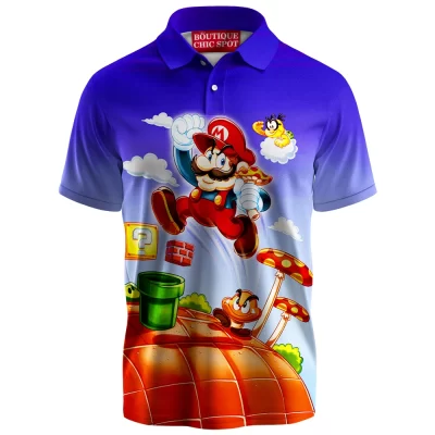 Game Polo Shirt, Mario Polo Shirt