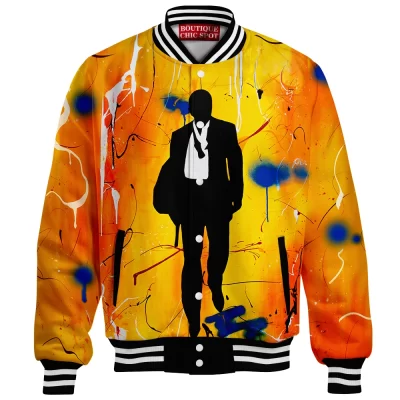7 Baseball-Jacket, Movie Baseball-Jacket, James Bond Baseball-Jacket