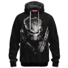 Horror Fleece-Hoodie, Predator Fleece-Hoodie, Sci-Fi Fleece-Hoodie