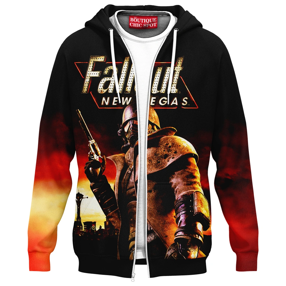 Fallout Zip-Hoodie, Fallout New Vegas Zip-Hoodie, Game Zip-Hoodie 1 N THAO Boutique 0122 Zip Hoodie MOCKUP FRONT