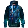 Anime Hoodie, Mononoke Hime Hoodie, Princess Mononoke Hoodie, Ghibli Hoodie