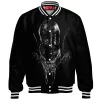 Alien Baseball-Jacket, Horror Baseball-Jacket, Sci-Fi Baseball-Jacket, Xenomorph Baseball-Jacket