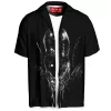 Alien Hawaiian-Shirt, Horror Hawaiian-Shirt, Sci-Fi Hawaiian-Shirt, Xenomorph Hawaiian-Shirt