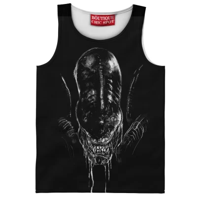 Alien Tank-Top, Horror Tank-Top, Sci-Fi Tank-Top, Xenomorph Tank-Top