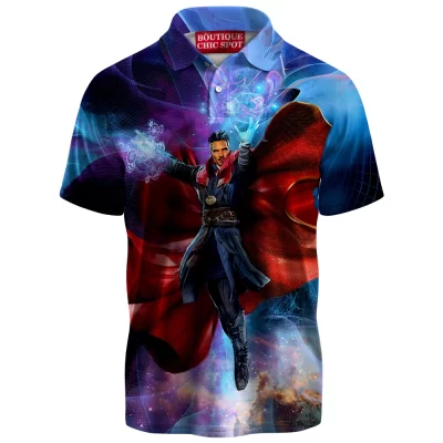 Comic Polo Shirt, Doctor Strange Polo Shirt