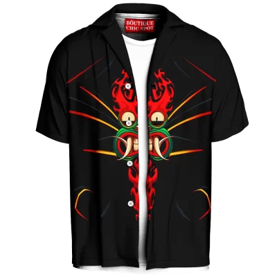 Aku Hawaiian-Shirt, Samurai Jack Hawaiian-Shirt, Cartoon Hawaiian-Shirt