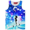 Anime Tank-Top, Hoshimachi Suisei Tank-Top, Virtual YouTuber Tank-Top