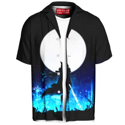 Anime Hawaiian-Shirt, Shirakami Fubuki Hawaiian-Shirt, Virtual YouTuber Hawaiian-Shirt