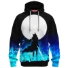 Anime Hoodie, Shirakami Fubuki Hoodie, Virtual YouTuber Hoodie