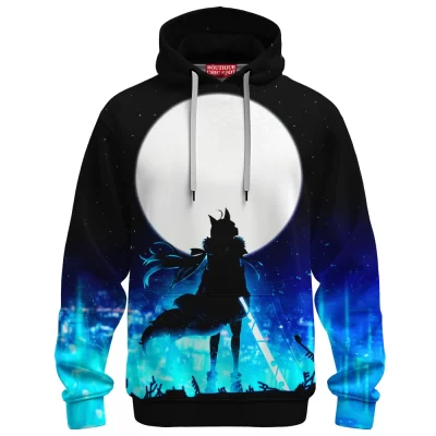 Anime Hoodie, Shirakami Fubuki Hoodie, Virtual YouTuber Hoodie