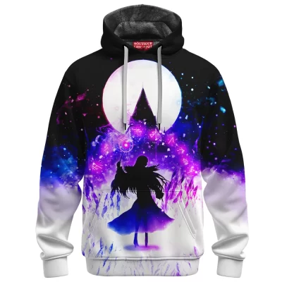 Anime Fleece-Hoodie, Fate Stay Night Fleece-Hoodie, Scathach Fleece-Hoodie