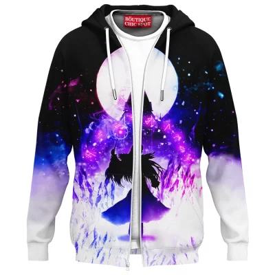 Anime Zip-Hoodie, Fate Stay Night Zip-Hoodie, Scathach Zip-Hoodie